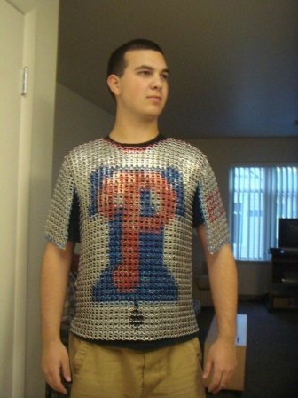 Phillies Fan Makes Chainmail After Drinking 3000 Beers 