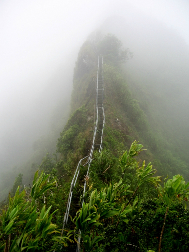 Haiku Stairs in Hawaii
