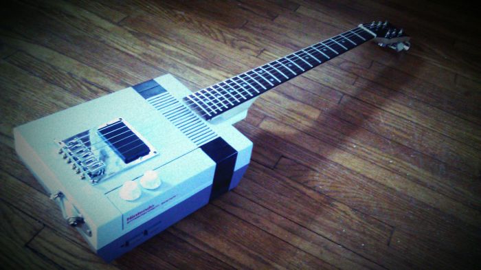 Nintendo Entertainment System Guitar