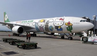 Hello Kitty Aircrafts Launched in Asia 