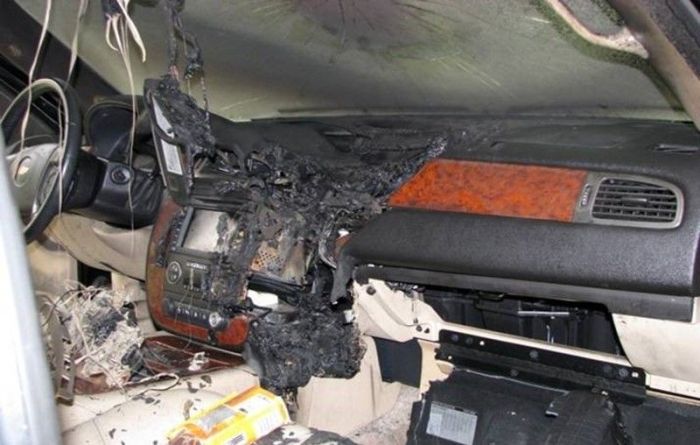 GPS Battery Explosion