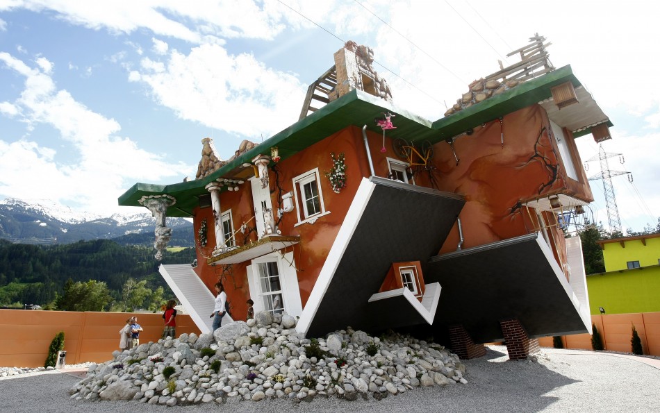 The new attraction Tyrol - the house upside down
