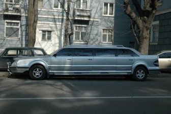 Unusual limousine from Ukraine