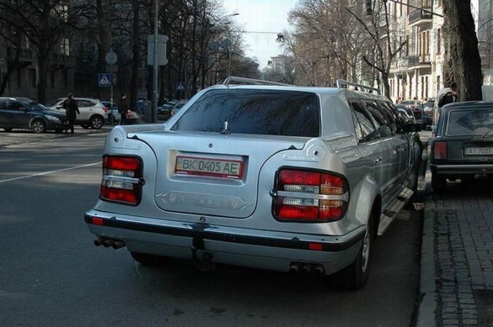 Unusual limousine from Ukraine
