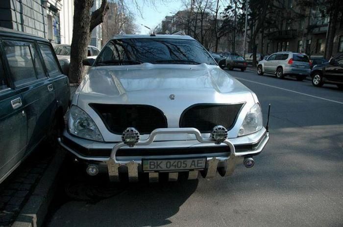 Unusual limousine from Ukraine