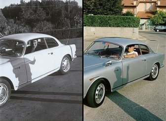 People and Their Cars Throughout the Time