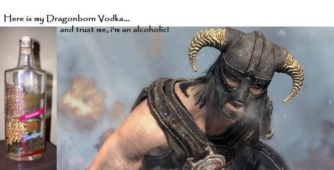 DIY Dragonborn Vodka