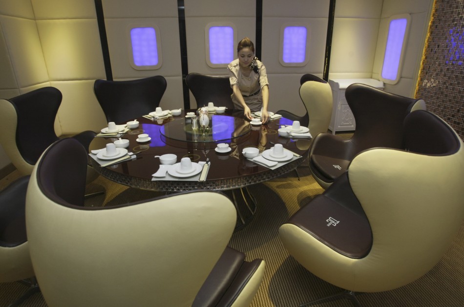 Airbus A380 themed restaurant in China