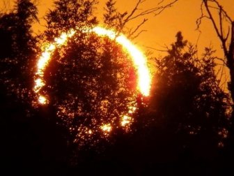 Beautiful Photos Of The Solar Eclipse