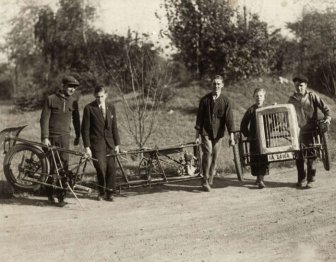 German Folding Car from 1929