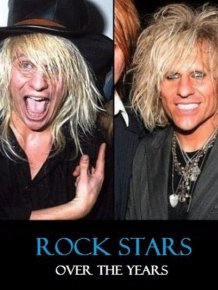 Rock Star Then and Now