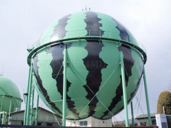 Decorated Gas Tanks in Japan 