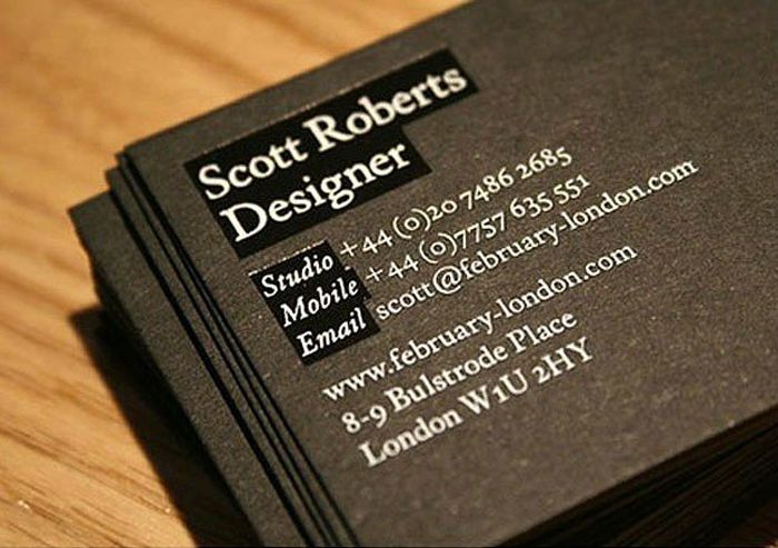 Creative Business Cards, part 3