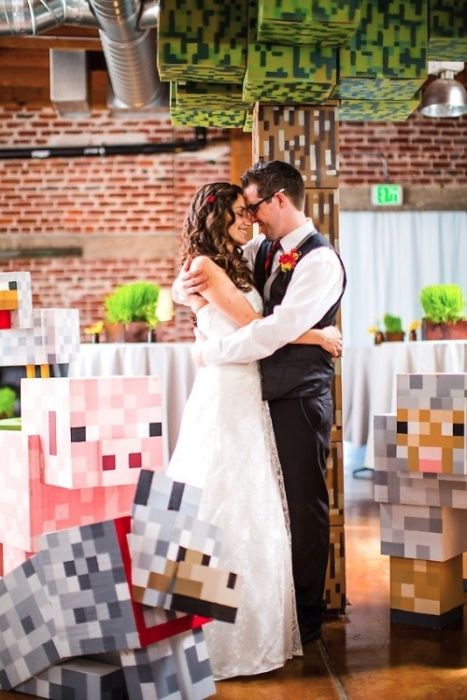 Matt and Asia’s Minecraft Wedding