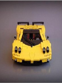 Famous Cars from LEGO parts