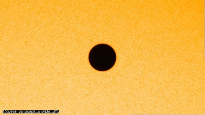 Venus Passing In Front Of The Sun