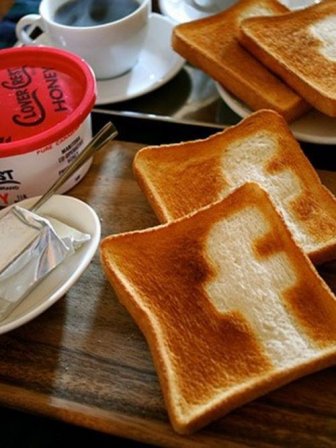 Japanese Character Toast