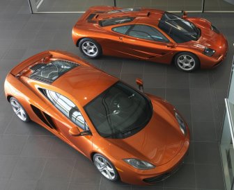 1994 McLaren F1 vs New MP4-12C