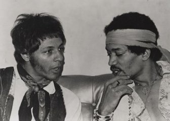 Hanging out with Jimi Hendrix