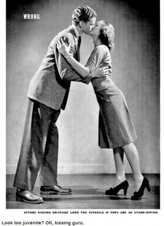 1942 Life Magazine Teaches You How to Kiss