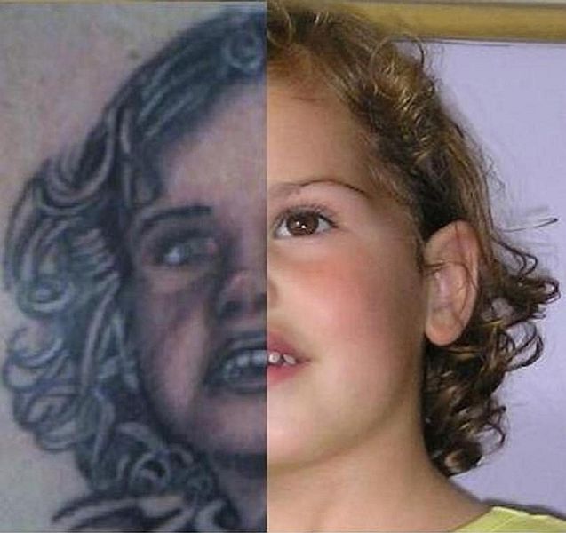 The Worst Examples of Portrait Tattoos