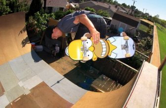 Homer Simpson Skateboard