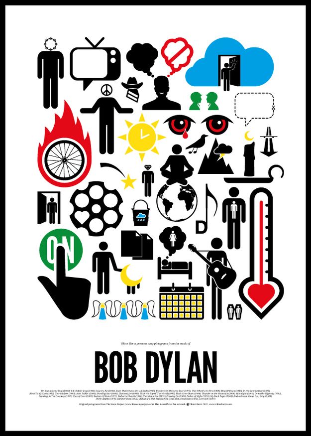 Pictogram Rock Posters
