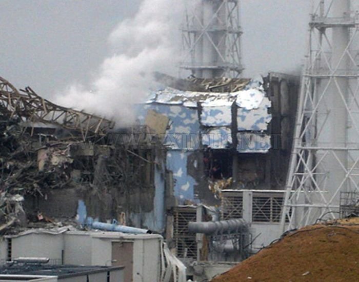 Damaged Fukushima Dai-ichi Nuclear Power Plant 