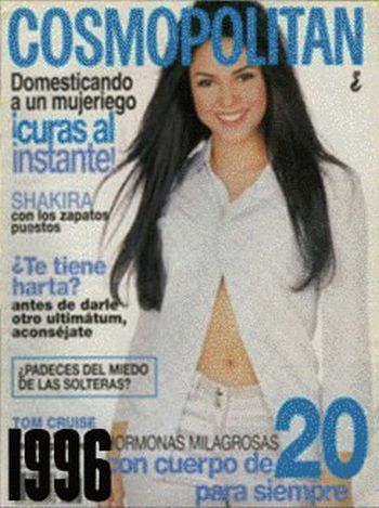 Shakira's Aging Timeline