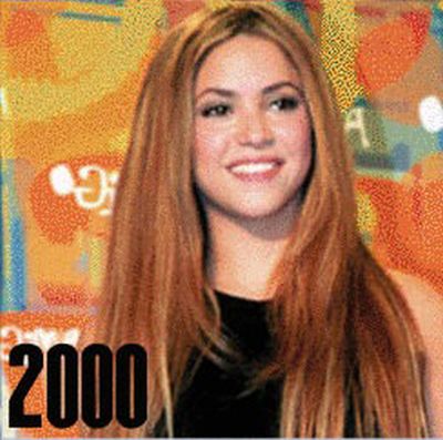 Shakira's Aging Timeline