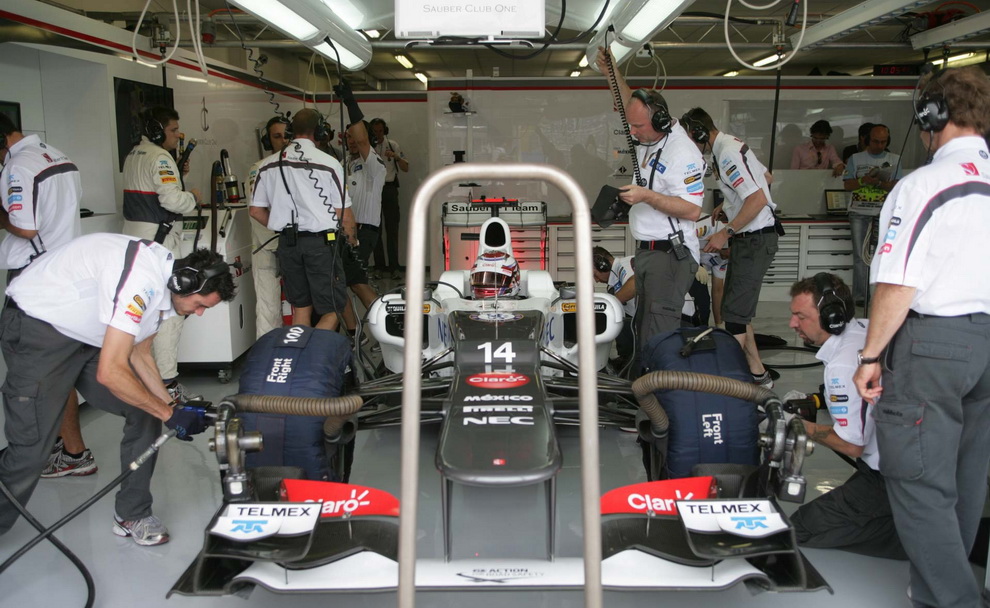 Behind the scenes the F1 Grand Prix of Europe 2012, part 2012