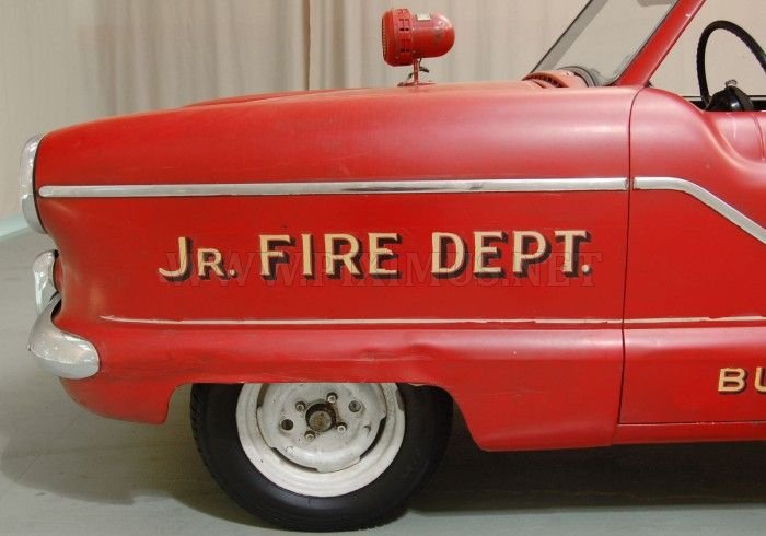 Retro fire truck