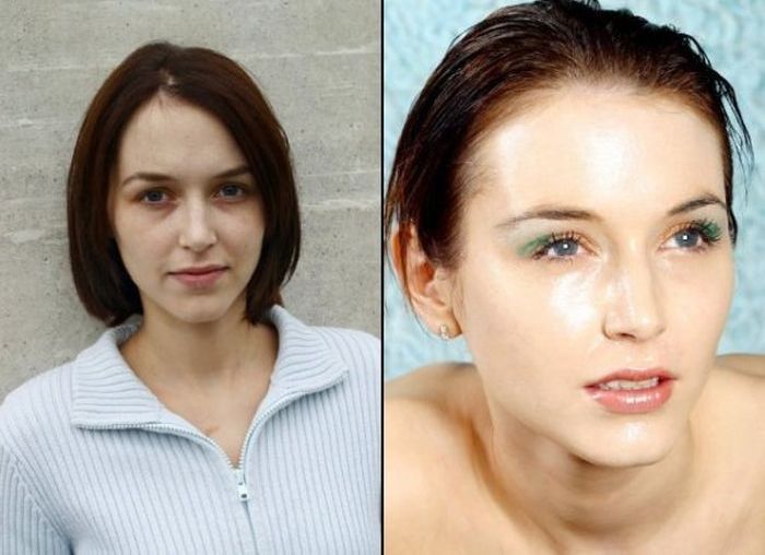 Girls With and Without Makeup, part 2