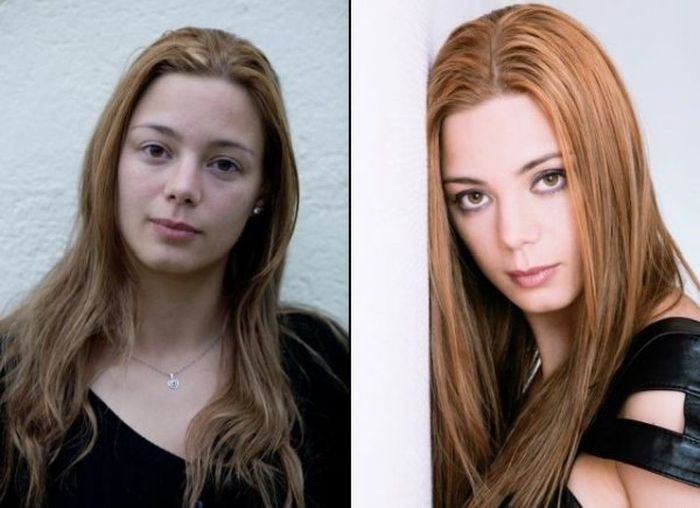 Girls With and Without Makeup, part 2