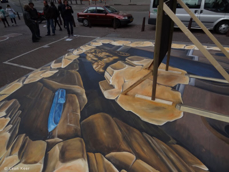 Cool Three-Dimensional Street Paintings 