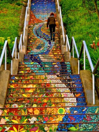 Beautiful Steps in San Francisco