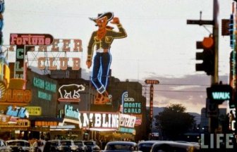 Las Vegas in 1955