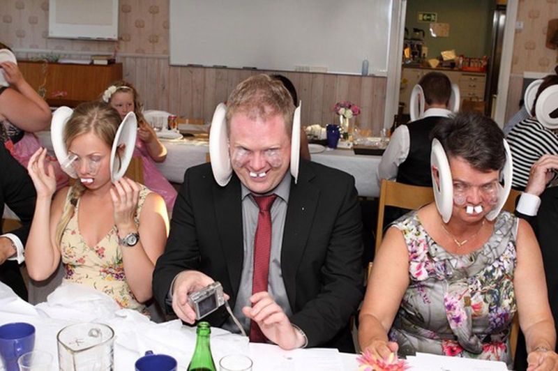 Partying Hard at Swedish Wedding 