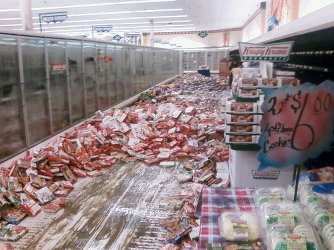Grocery Store Mess