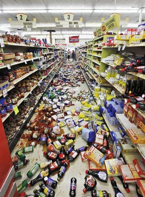 Grocery Store Mess