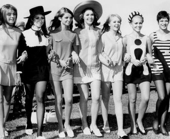 Miniskirts in 60s and 70s 