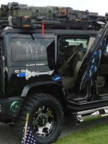 Unique Hummer Is Fully Loaded, Literally 