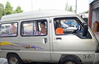 Swimming Pool Inside a Car