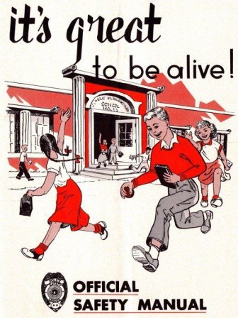 Official Safety Manual for American Children 50s