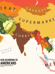 Maps With Funny But Familiar Stereotypes 
