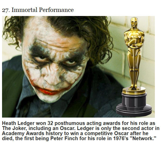 “The Dark Knight” Facts You Probably Didn’t Know 