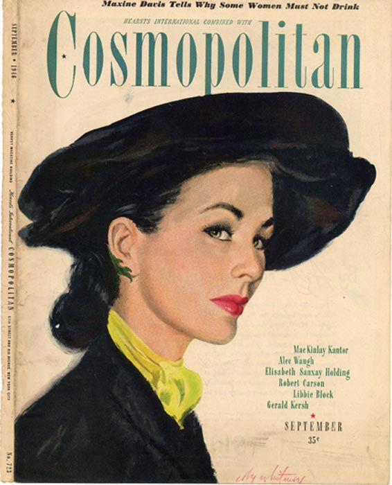 The Evolution of Cosmo Covers Since 1896 , part 1896