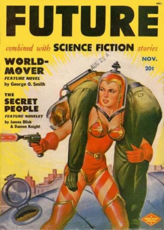 Vintage Covers of American Science Magazines