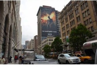 A Giant The Dark Knight Poster
