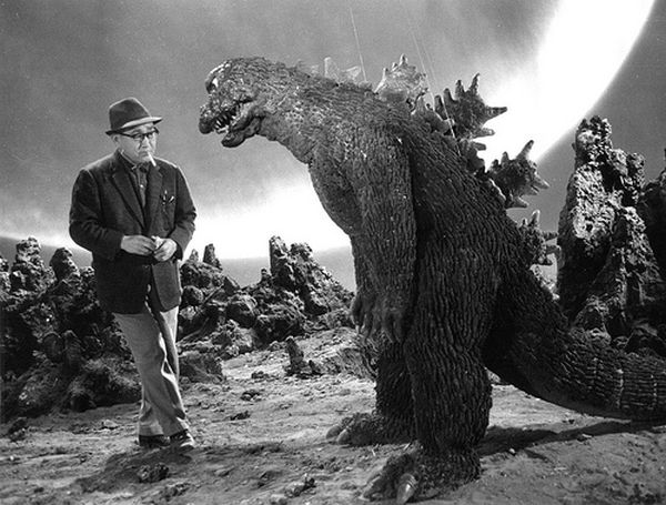 On the Set of Godzilla in 1954, part 1954